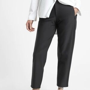 Classic Women's Black Straight-Leg Pants
